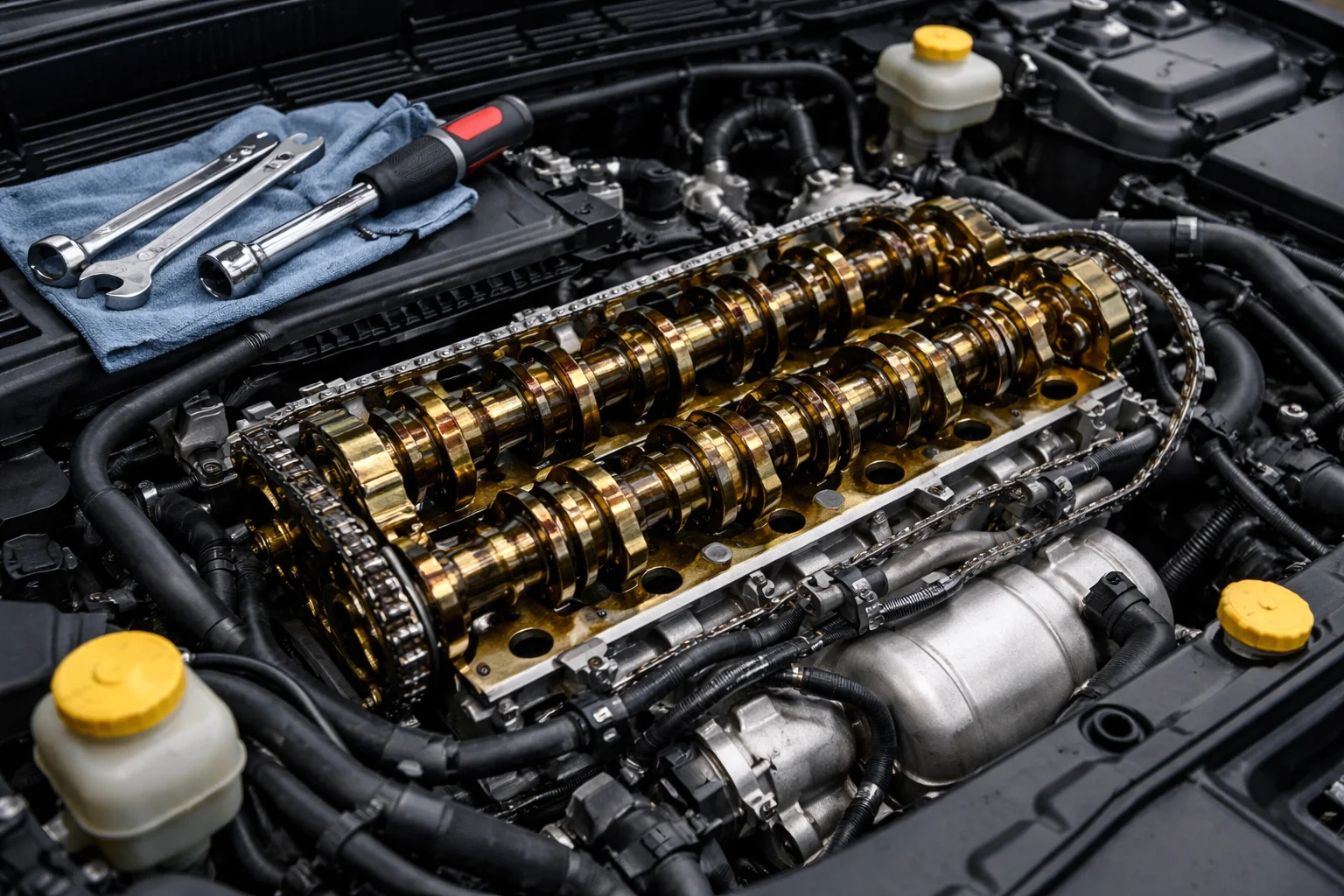 Intervención técnica en motor